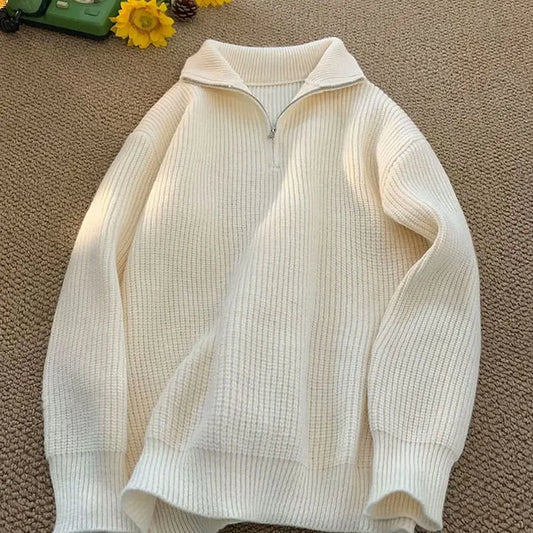 Affordable and Stylish half zip sweater